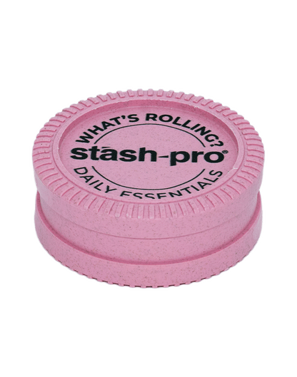 stash-pro Biodegradable Grinder – Pink