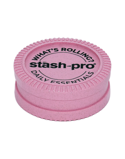 stash-pro Biodegradable Grinder – Pink