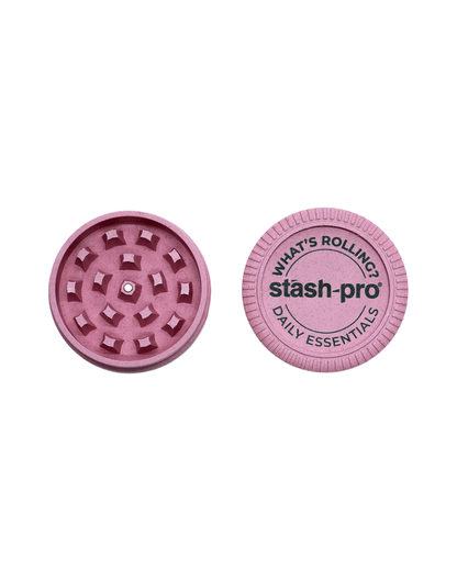 stash-pro Biodegradable Grinder – Pink