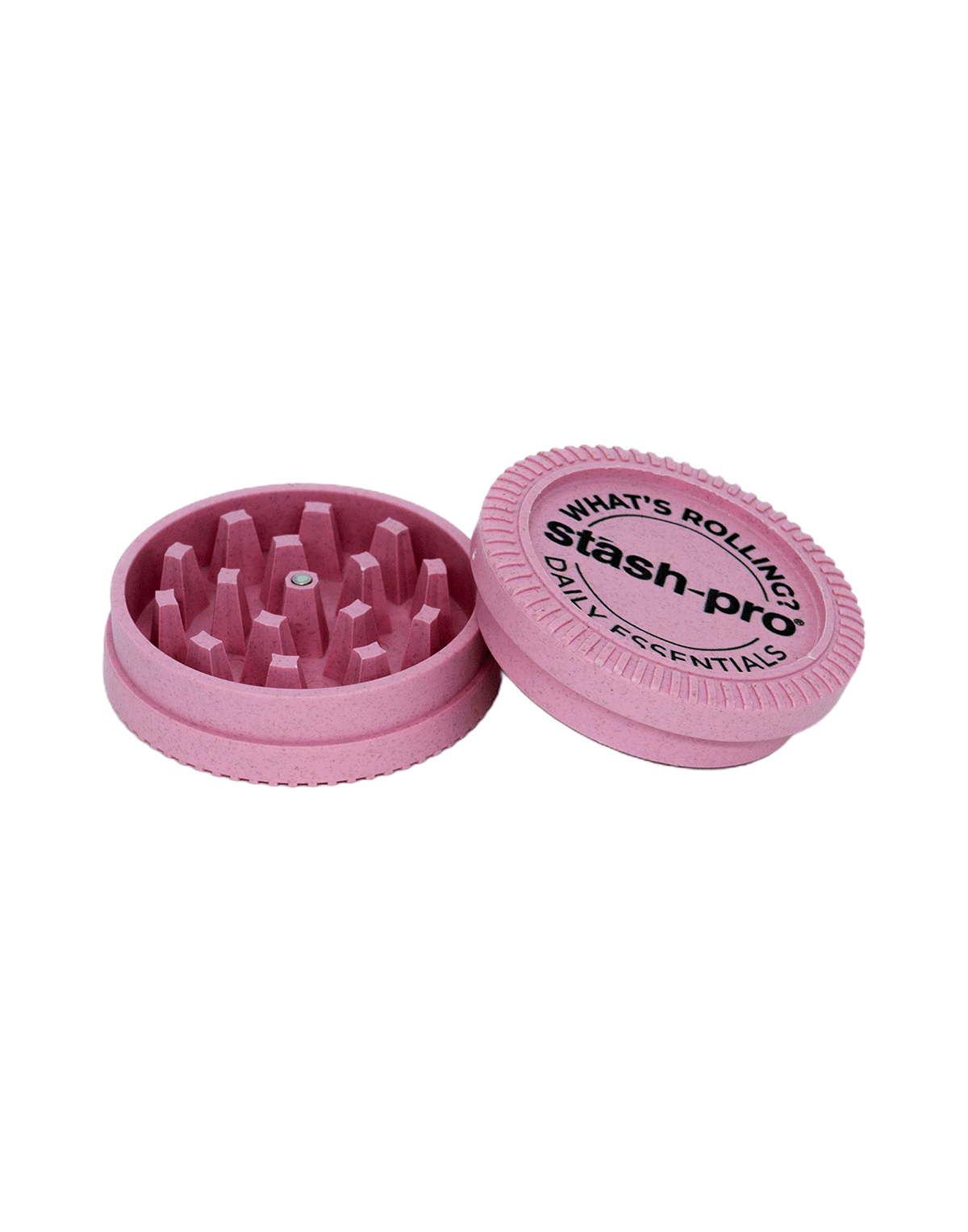 stash-pro Biodegradable Grinder – Pink