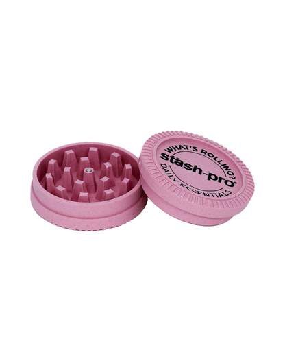 stash-pro Biodegradable Grinder – Pink