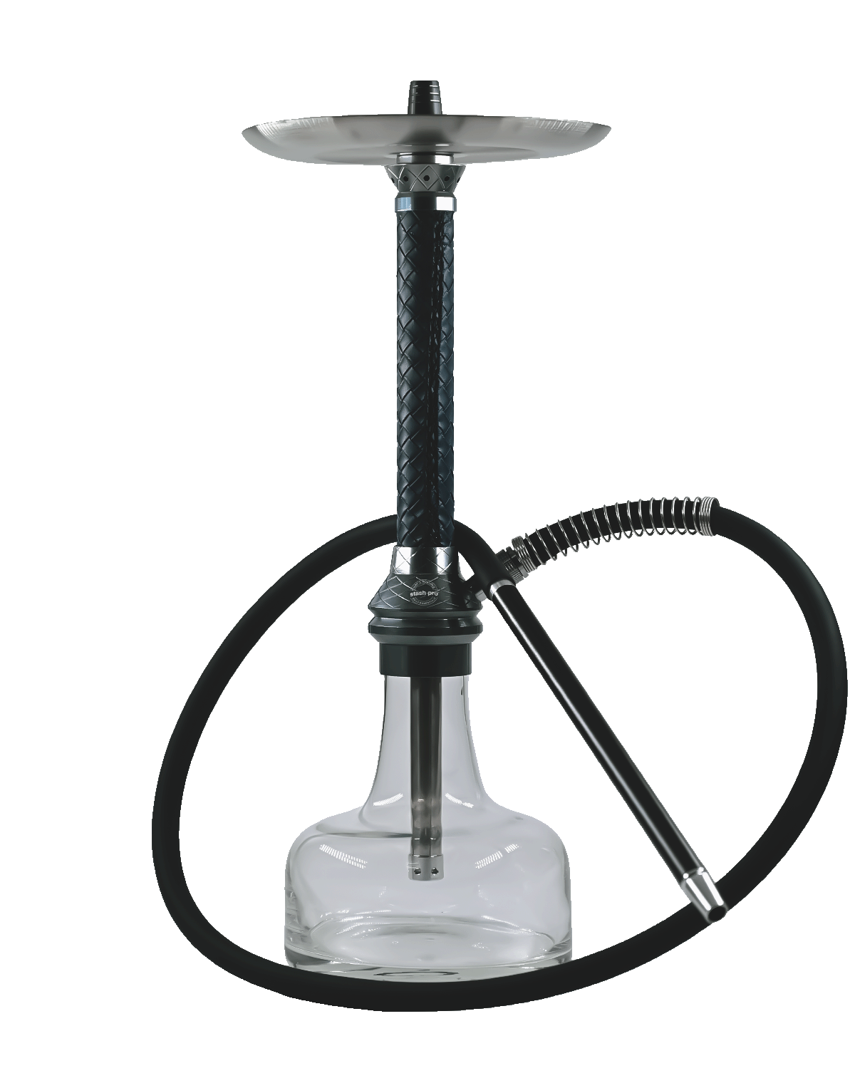 stash-pro Sheesha HR 03 Black Leather