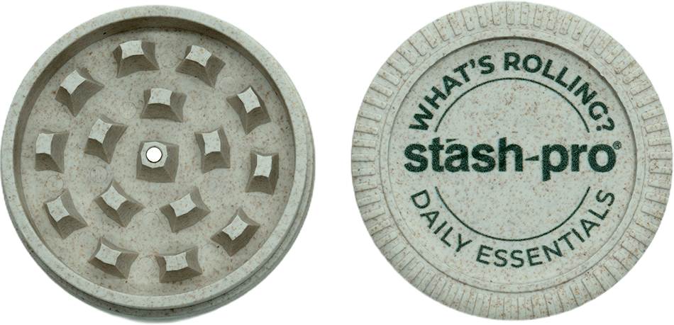 stash-pro Biodegradable Grinder – White