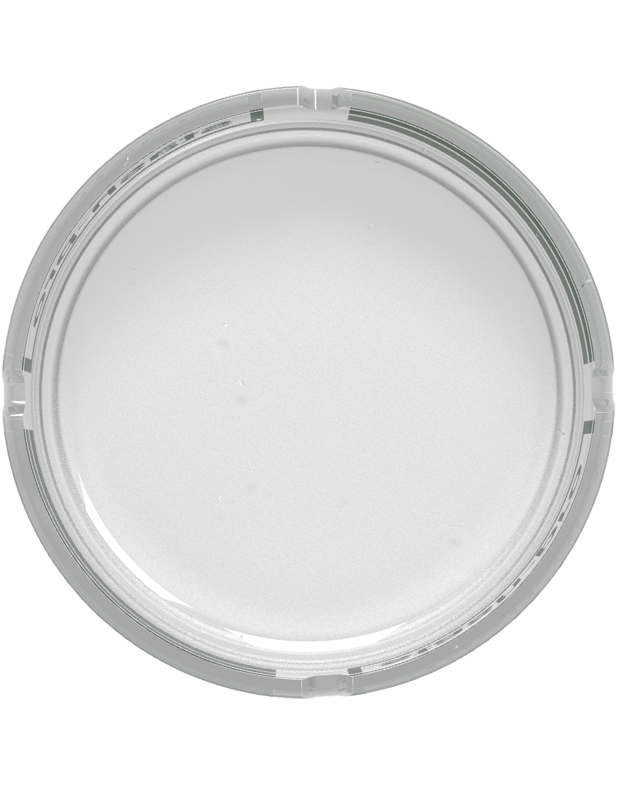 stash-pro Frosted Glass AshTray - White