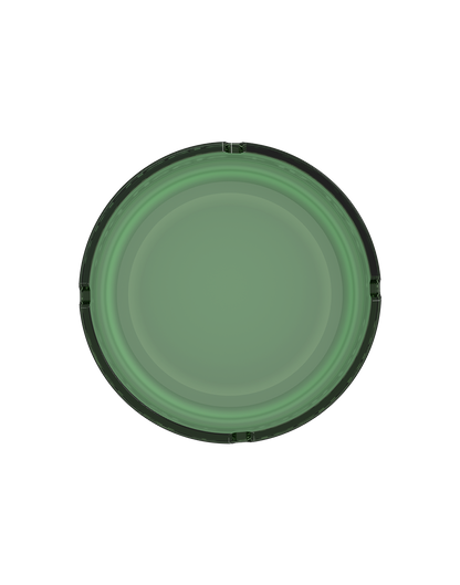 stash-pro Frosted Glass AshTray - Green