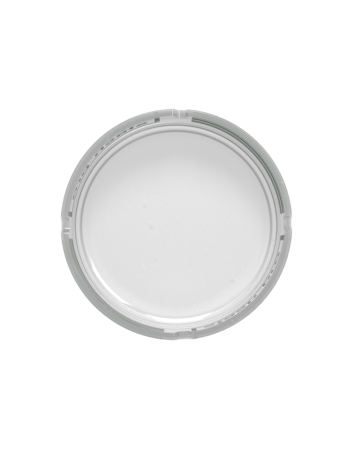 stash-pro Frosted Glass AshTray - White