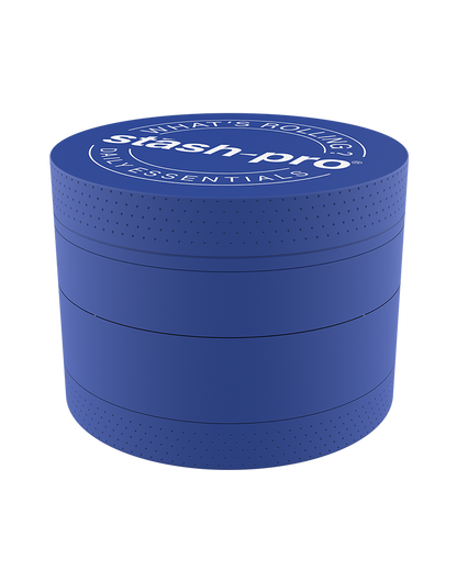 Blue Glow in the Dark Herb Grinder – Large | 4-Piece