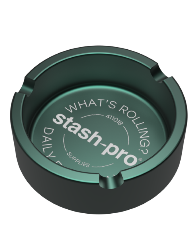 stash-pro Aluminium Ashtray - Green