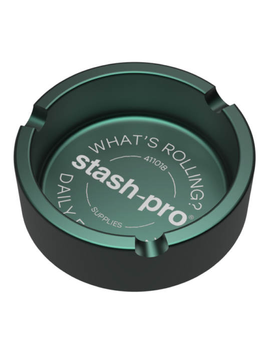 stash-pro Aluminium Ashtray - Green