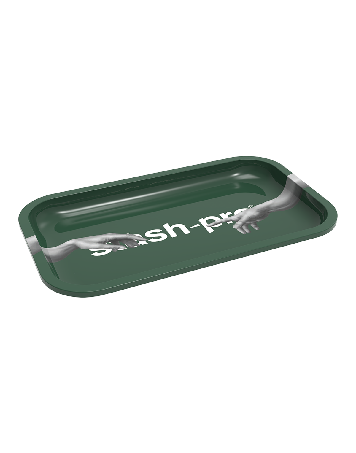 stash-pro Medium Rolling Tray -  Green