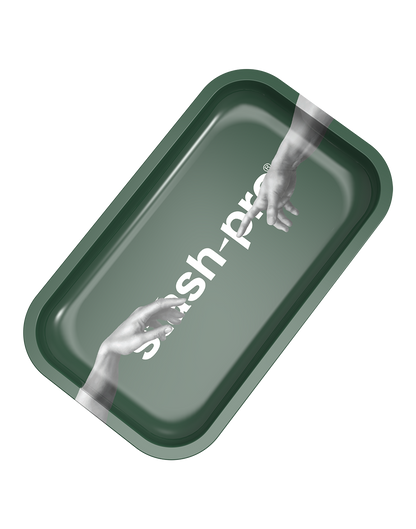 stash-pro Medium Rolling Tray -  Green