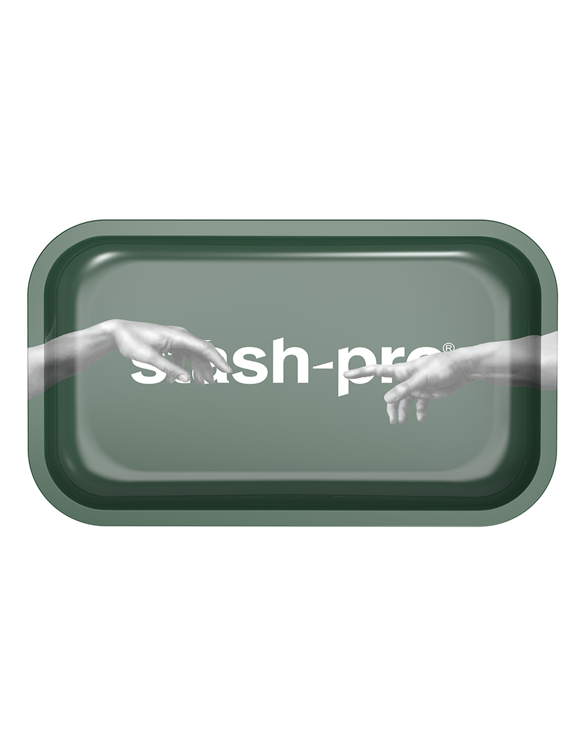 stash-pro Medium Rolling Tray -  Green
