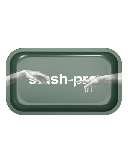 stash-pro Medium Rolling Tray -  Green