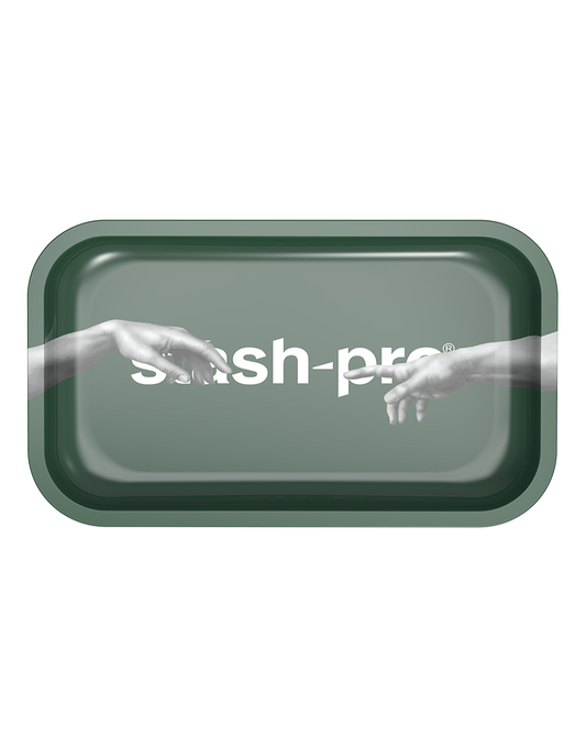 stash-pro Medium Rolling Tray -  Green
