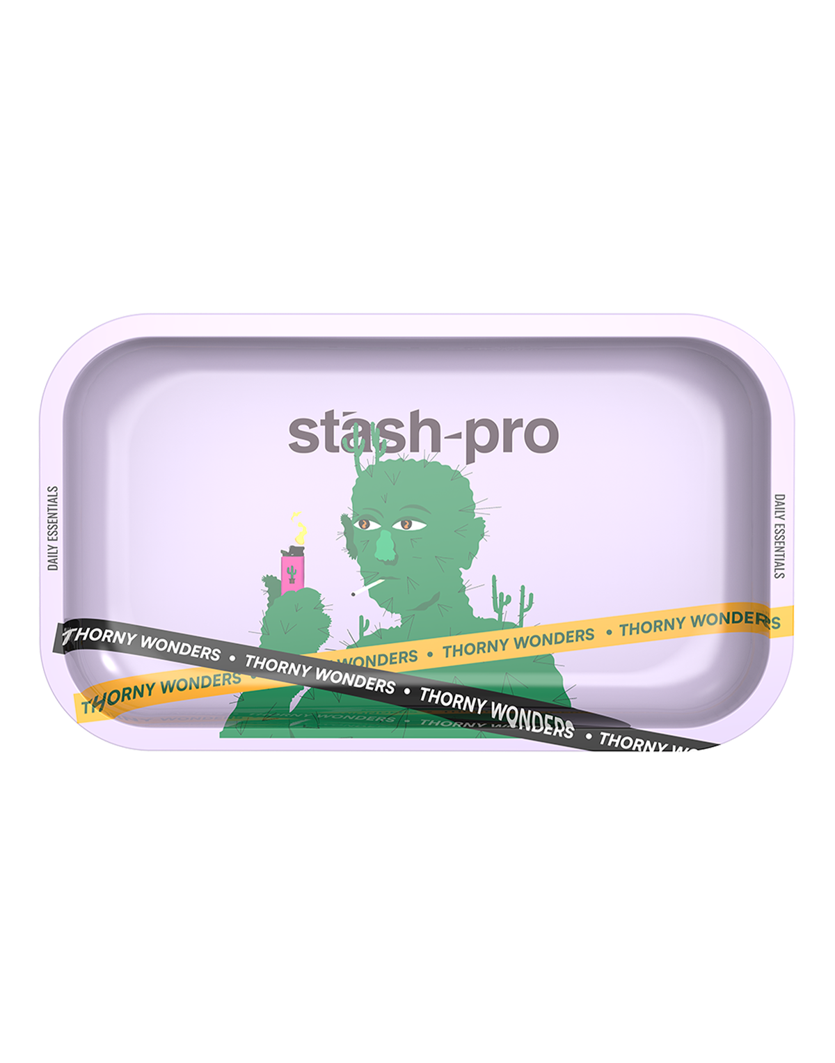 stash-pro Medium Rolling Tray Thorny Wonders