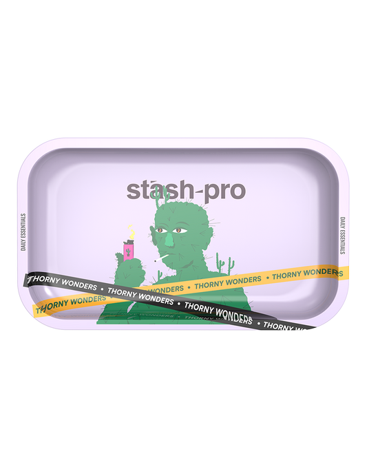 stash-pro Medium Rolling Tray Thorny Wonders