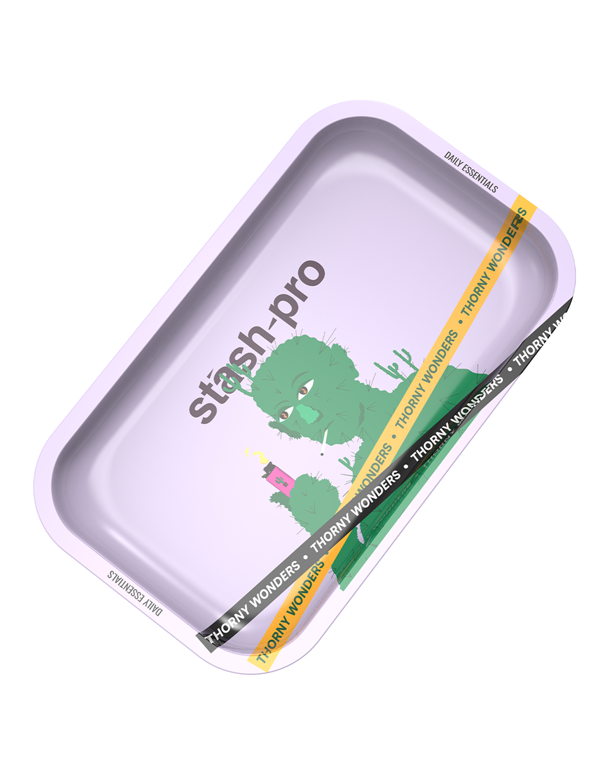 stash-pro Medium Rolling Tray Thorny Wonders