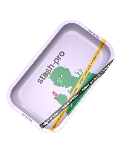 stash-pro Medium Rolling Tray Thorny Wonders