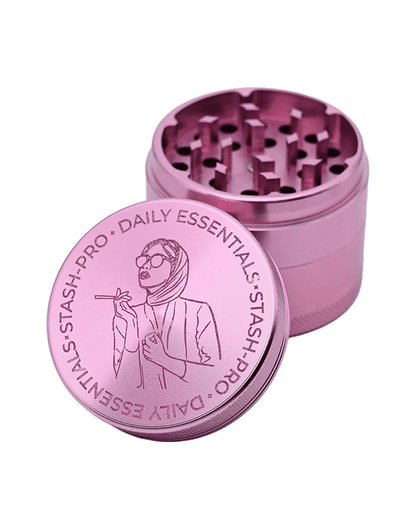 stash-pro Pink Grinder – Large