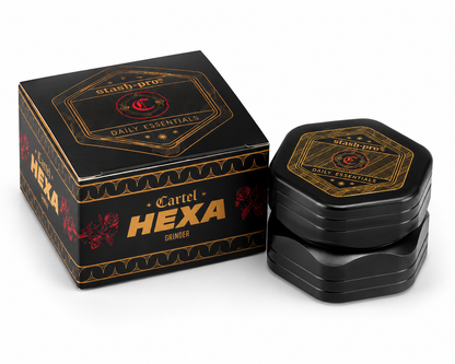 stash-pro Hexa Aluminium Grinder-60mm