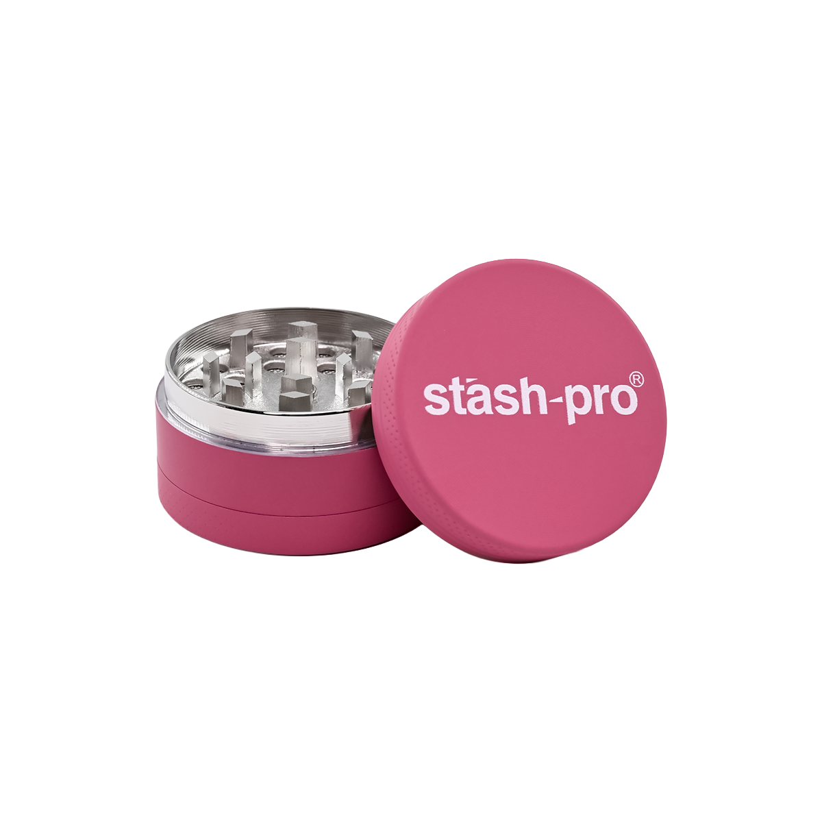 stash-pro Small Neon Grinders - Pink
