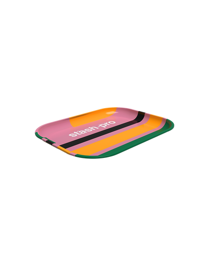 stash-pro Small Rolling Tray - Pink-Black