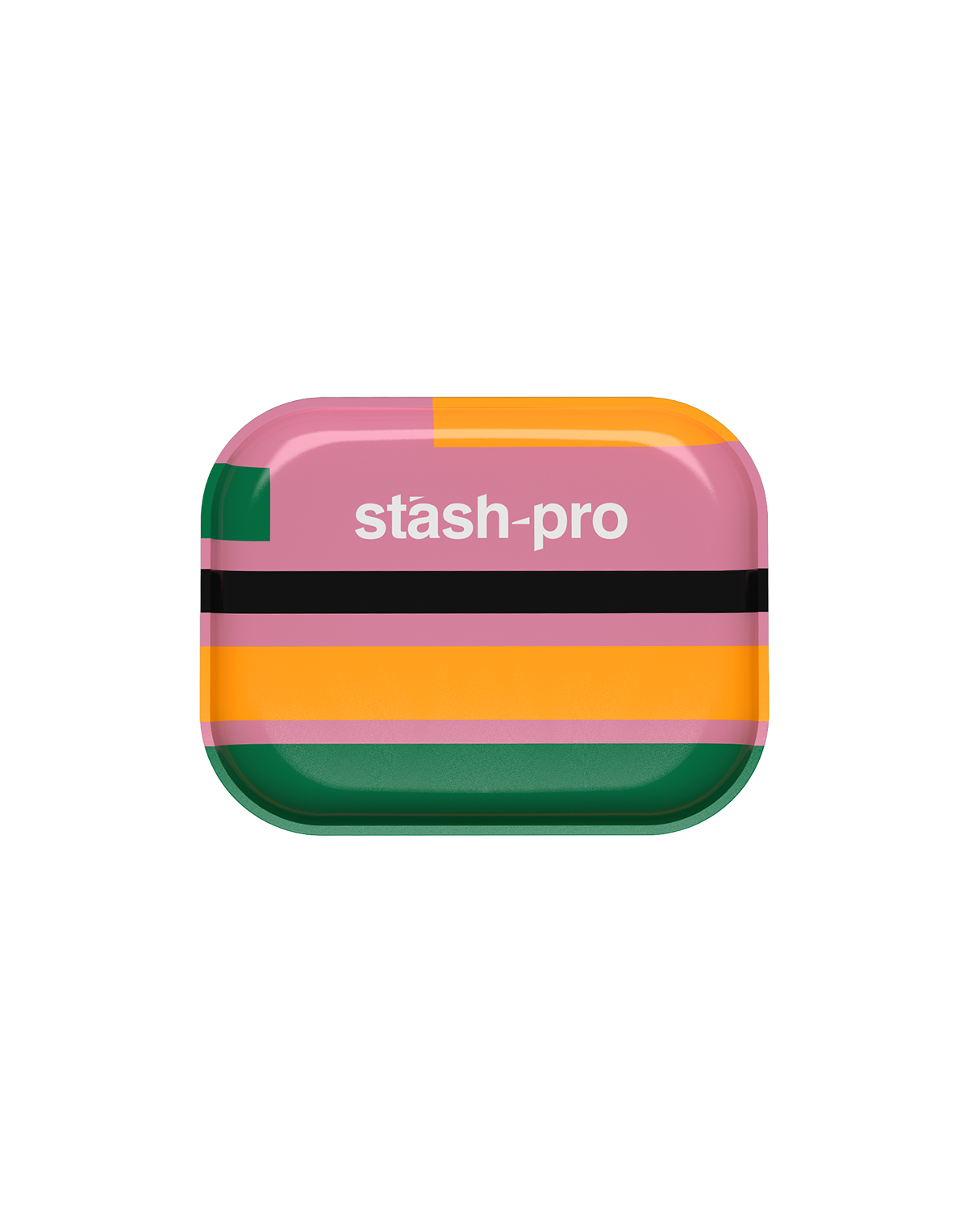 stash-pro Small Rolling Tray - Pink-Black