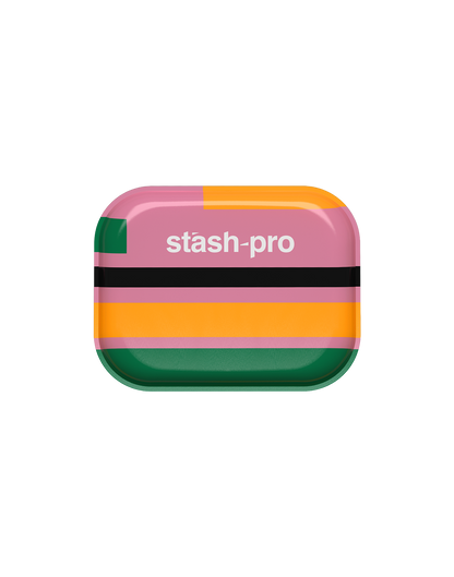 stash-pro Small Rolling Tray - Pink-Black