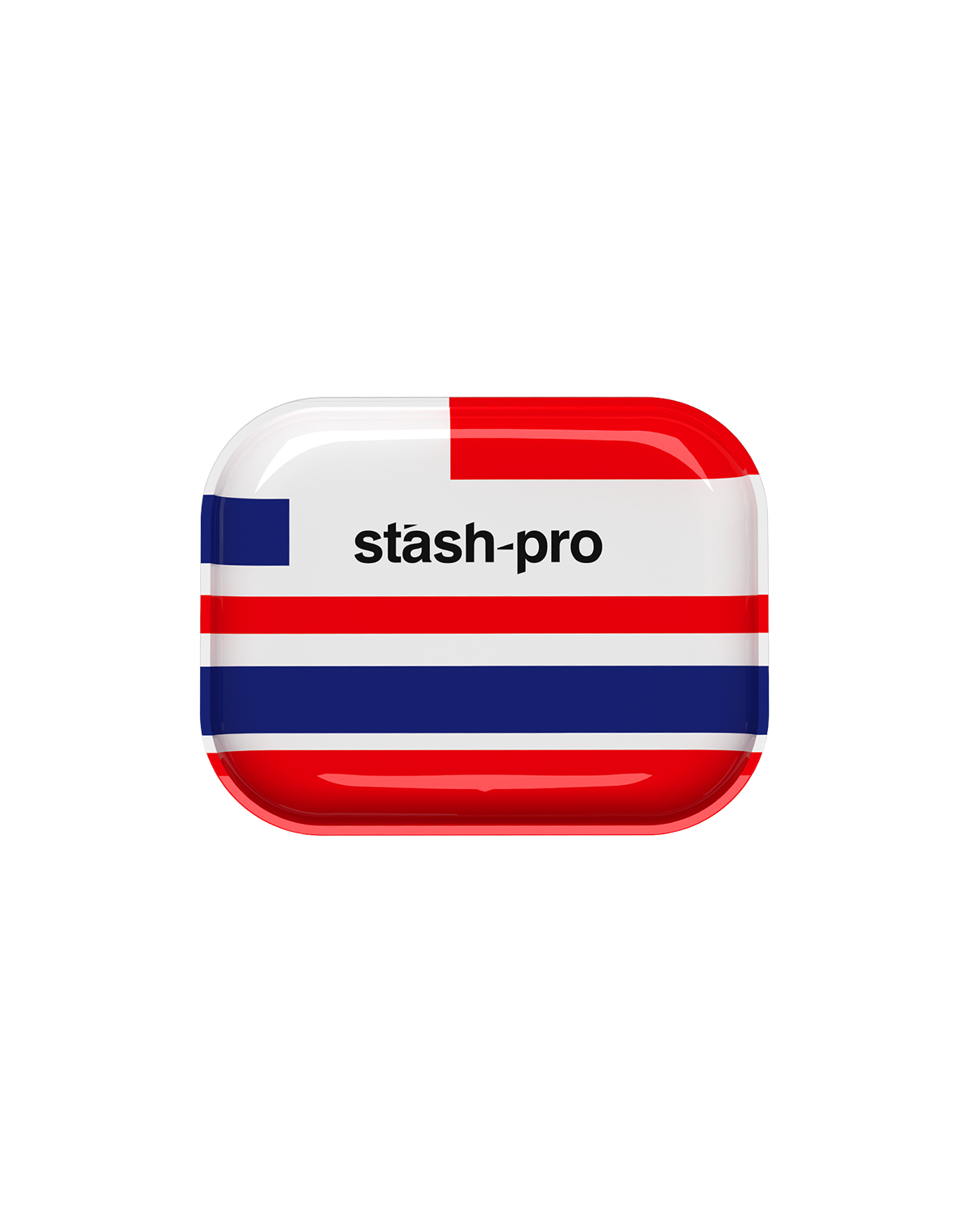 stash-pro small rolling tray Thailand Flag design