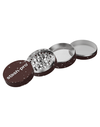 stash-pro Medium color spill Grinder - brown