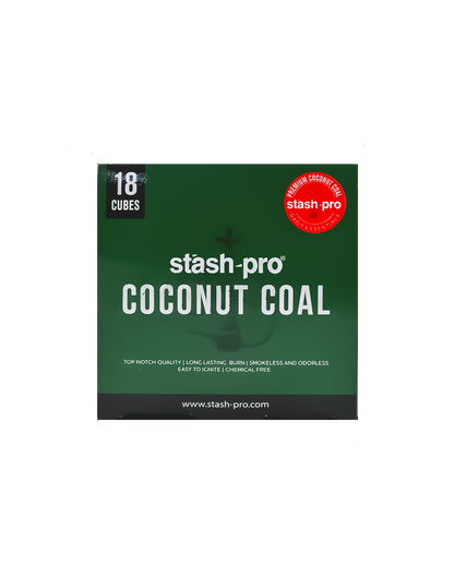 stash-pro Coconut Coal 18 Cubes