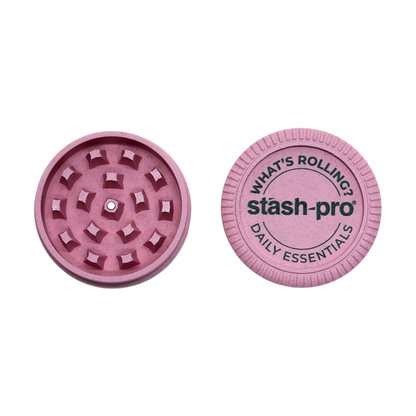 stash-pro Biodegradable Grinder – Pink