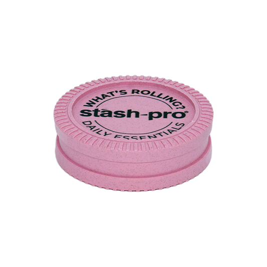 stash-pro Biodegradable Grinder – Pink