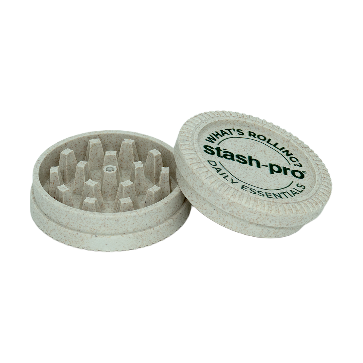stash-pro Biodegradable Grinder – White
