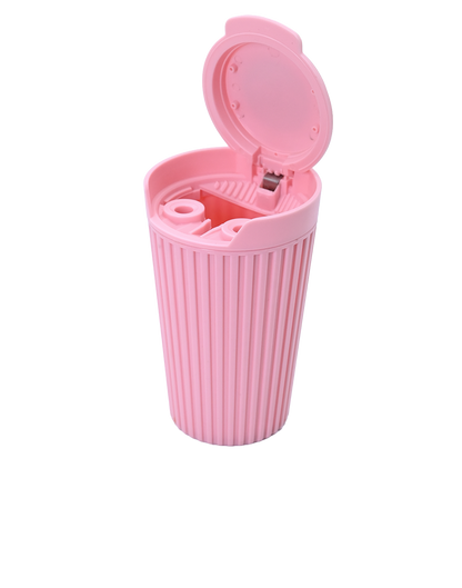 stash-pro Car Ashtray Circular-Pink