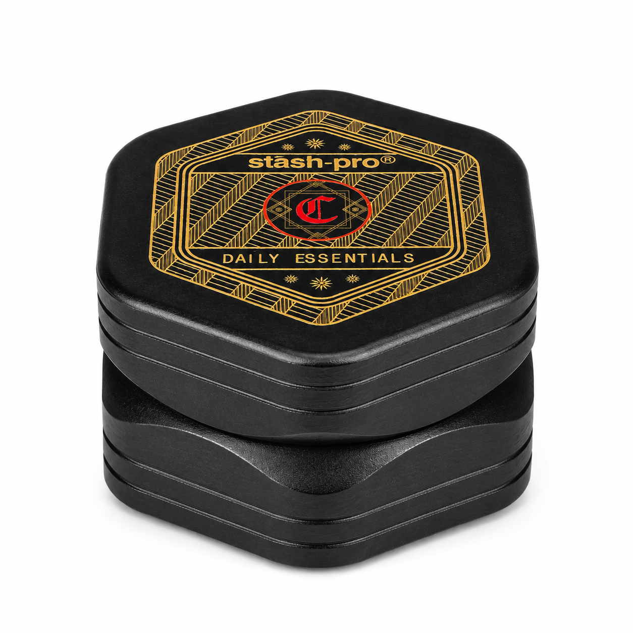 stash-pro Hexa Aluminium Grinder-60mm
