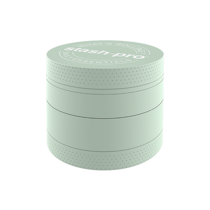 stash-pro Light Green Glow in the Dark Herb Grinder – Large | 4-Piece