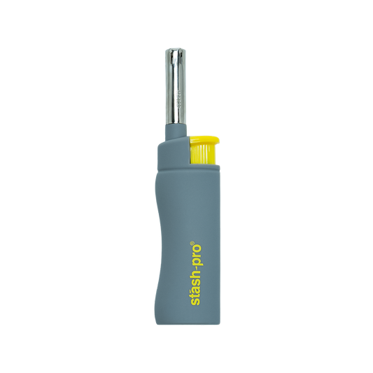 stash-pro Ez flame Lighter - Grey & Yellow