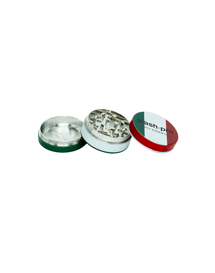 stash-pro Zinc Herb Grinder – Italy (Small)