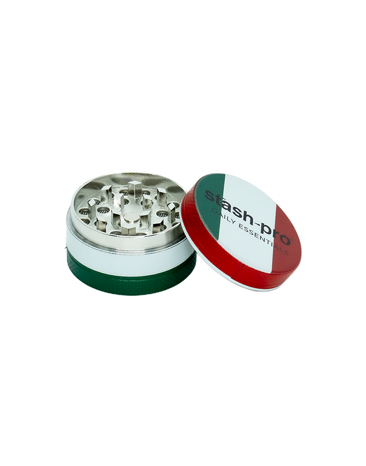 stash-pro Zinc Herb Grinder – Italy (Small)