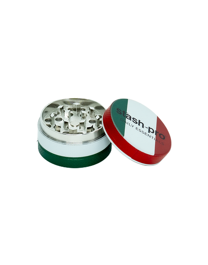 stash-pro Zinc Herb Grinder – Italy (Small)