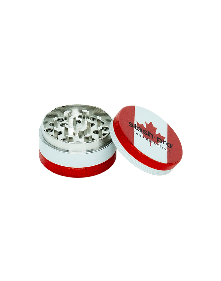 stash-pro Zinc Herb Grinder – Canada (Small)