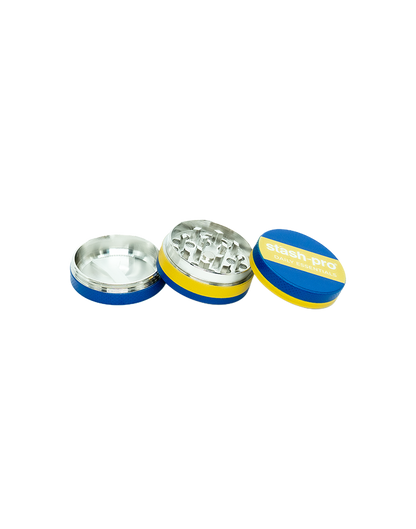 stash-pro Zinc Herb Grinder – Ukraine (Small)