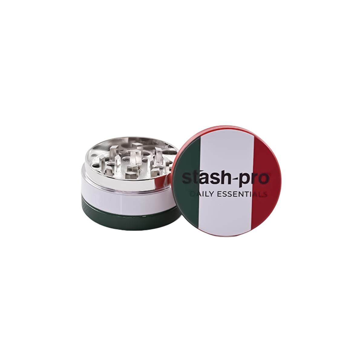 stash-pro Zinc Herb Grinder – Italy (Small)