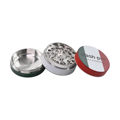 stash-pro Zinc Herb Grinder – Italy (Small)