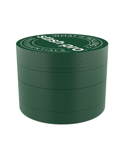 Dark Green Glow in the Dark Herb Grinder – Large | 4-Piece