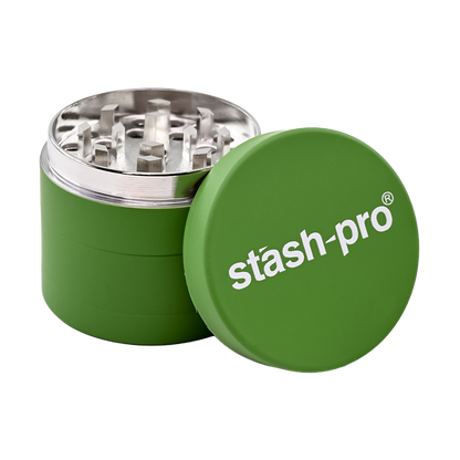 stash-pro Large Neon Grinders - Dark Green