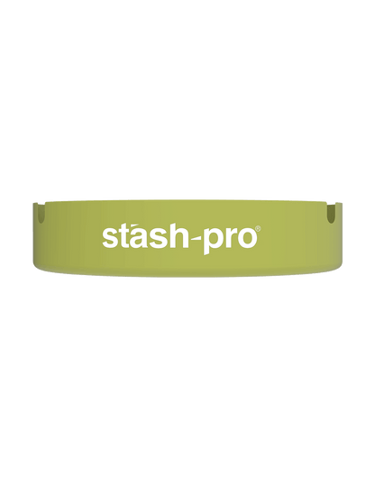 stash-pro metal ashtray Olivine color side view