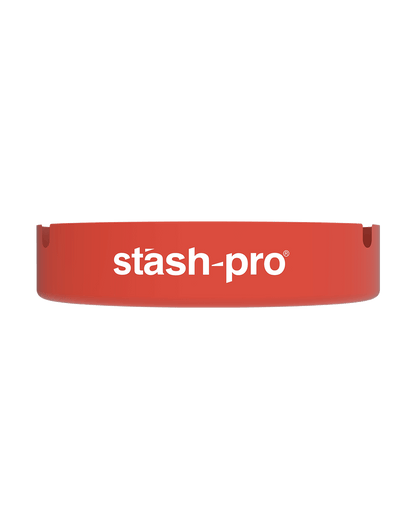stash-pro metal ashtray Orange color side view