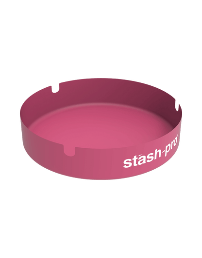 stash-pro metal ashtray Pink color top view